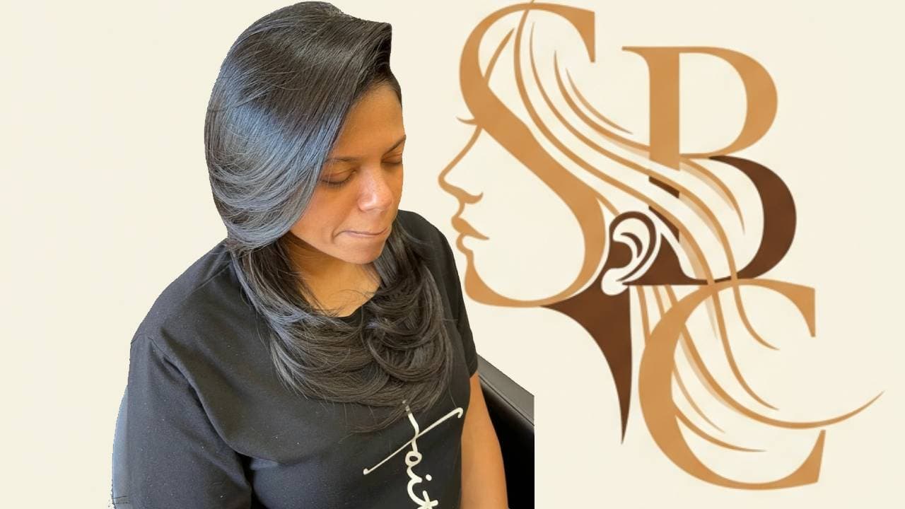 Long layered hairstyle